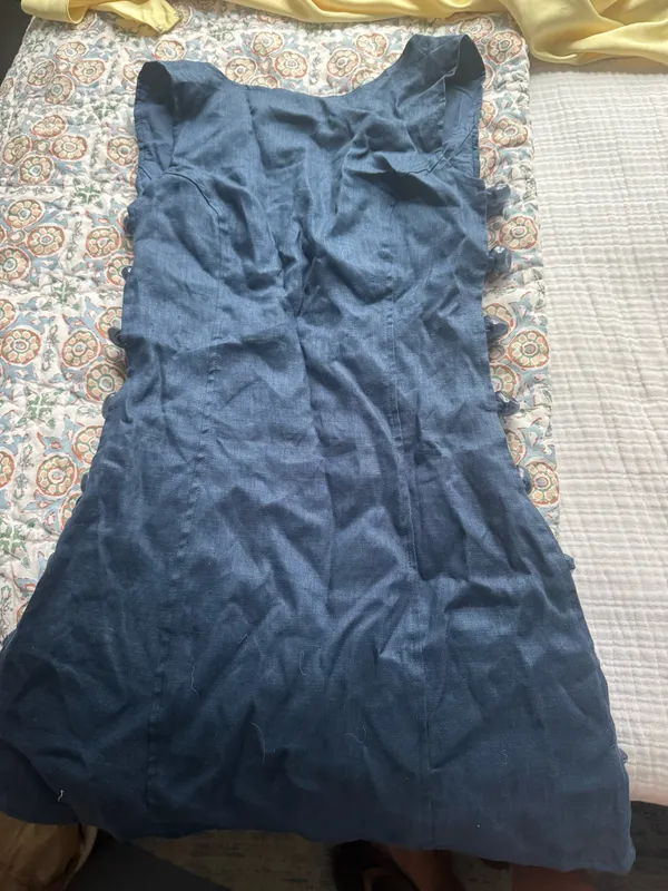 VRG GRL linen cutout dress - Image 2