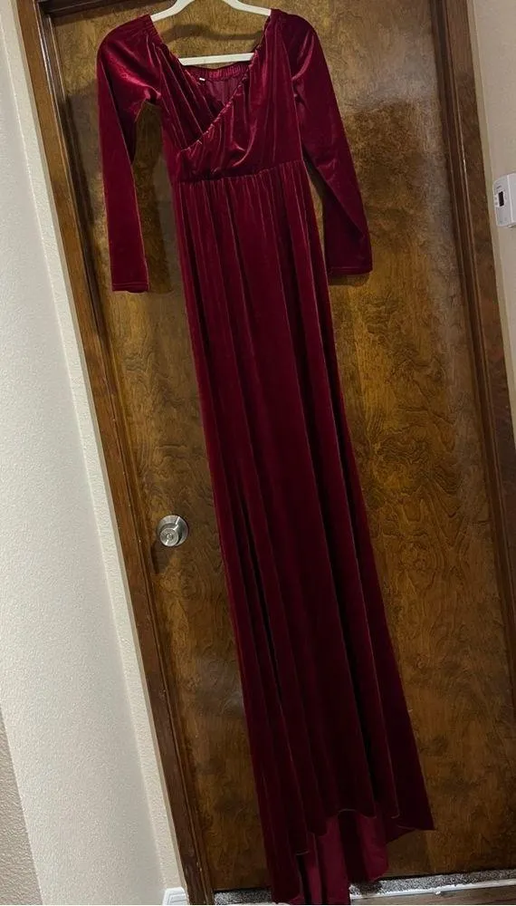 Dress Red Size M - Image 5