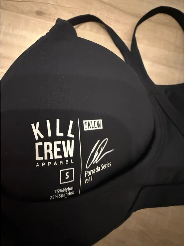 Kill Crew Black Sports Bra - Image 3