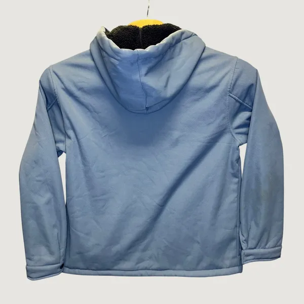 1963 | Ford‎ F250 Super Duty Sherpa Lined Softshell Jacket Blue Womens L - Image 2
