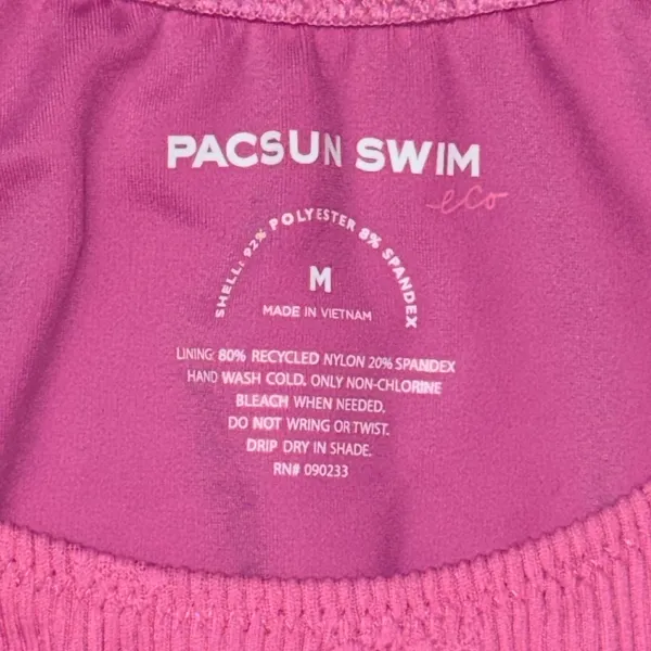 PacSun Vibrant Pink Bikini Set - Image 3