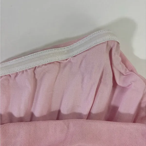 Pink Ruched Corset Size L - Image 6