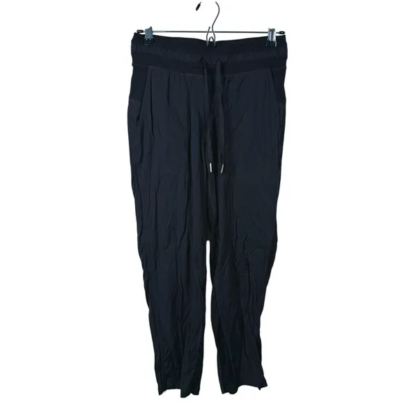 Lululemon Dance Studio Mid Rise Crop Pants Size 4 Black Athleisure Workout Gym - Image 2