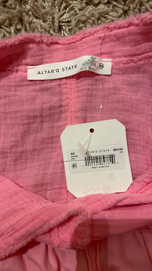Pink Altar'd State Flowy Top - Image 2