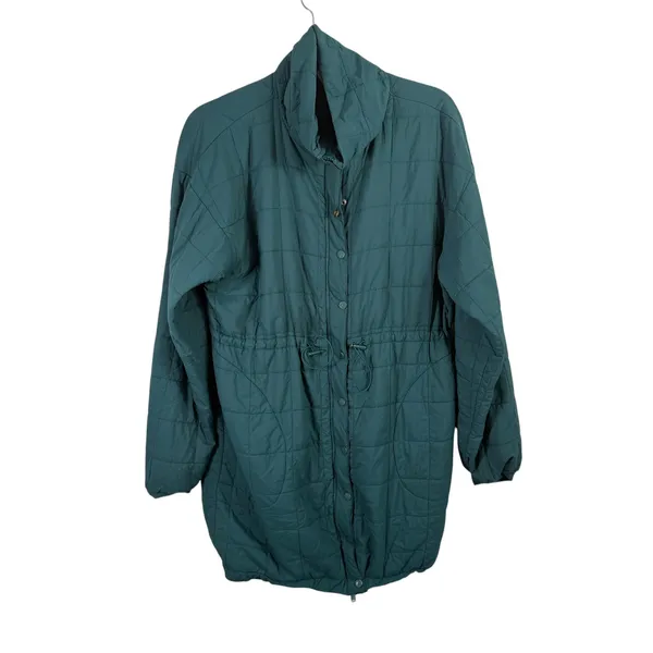 Free People Movement Perri Packable Jacket Teal Green Outdoor READ Womens XS - Image 2