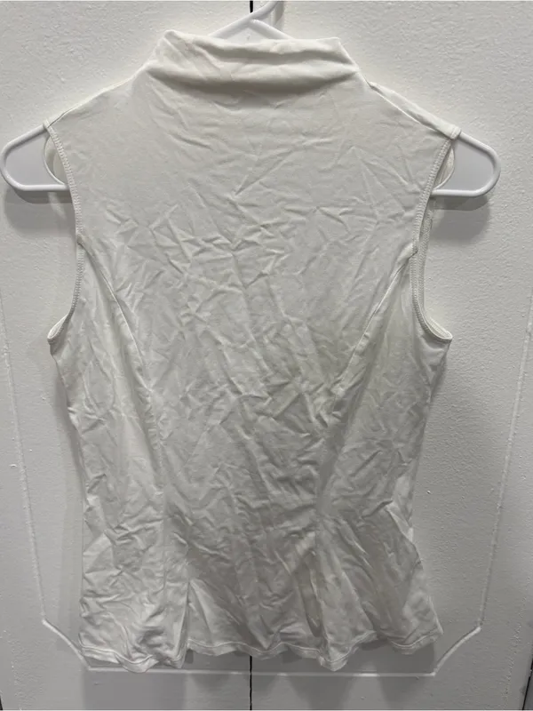 NOWT Halara White Peplum Tank Top - Image 2