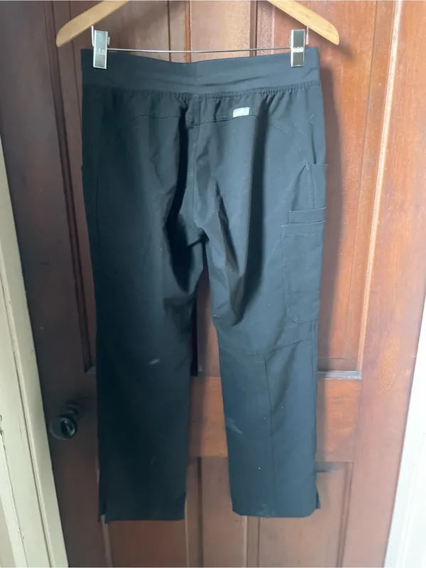 Figs women's small black scrub pants - Image 5