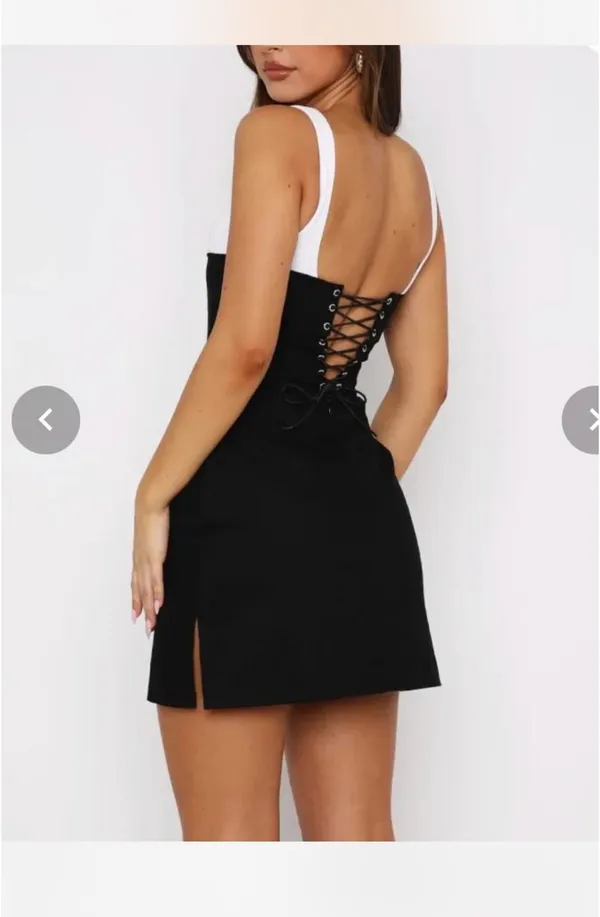 White Fox Boutique Corset Dress - Image 3