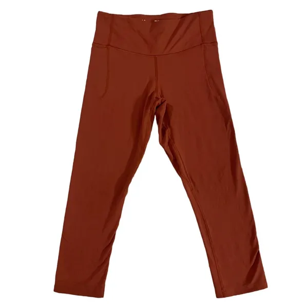 Under Armour Leggings Pants Meridian Cropped Leggings Cinna Red‎ Size M - Image 2