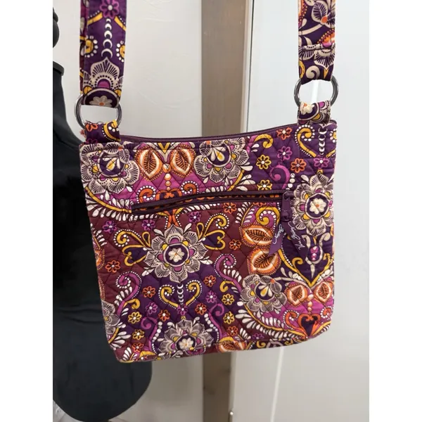 Vera Bradley Safari Sunset Hipster Women's Crossbody Bag Purse Handbag - Image 4