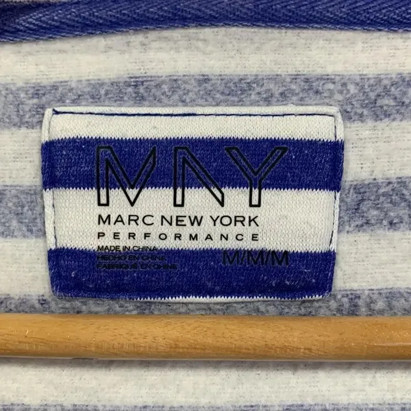 Marc New York performance striped hooded sweatshirt - Image 2