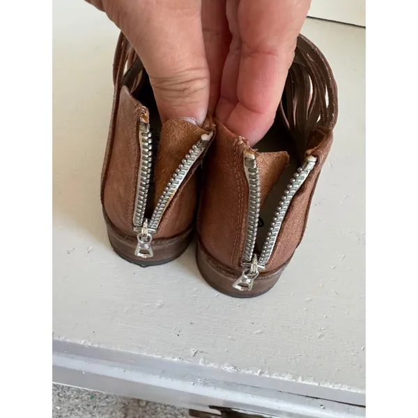 Free People Lost Valley strappy ankle boots size 37 (6.5) - Image 12