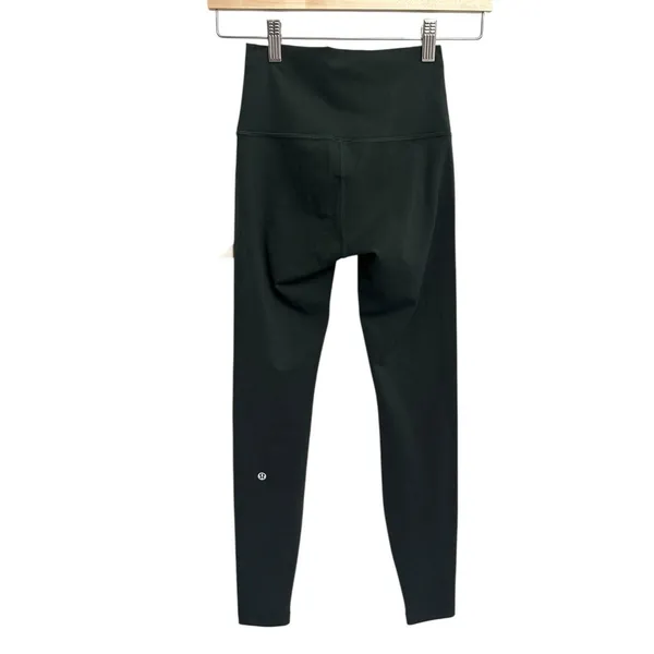 NEW Lululemon Wunder Train High-Rise Tight 28" Size 4 Rainforest Green - Image 2