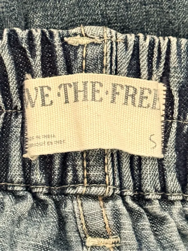 We The Free Medium We The Free Ridley Pull On Cropped Baggy Barrel Jeans S - Image 12