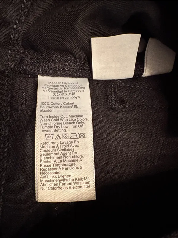 Madewell women’s The Balloon Jean rigid denim barrel leg black Size 26 NWT - Image 9