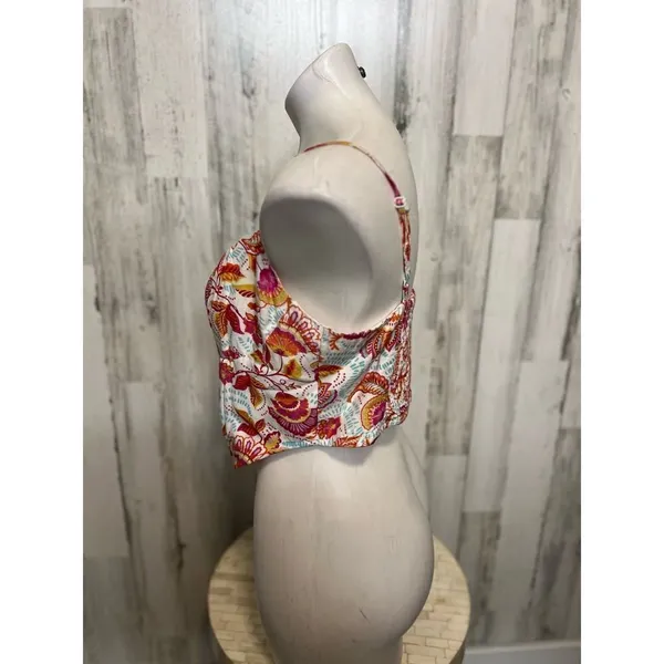 Floral tank top Pink Size XL - Image 4