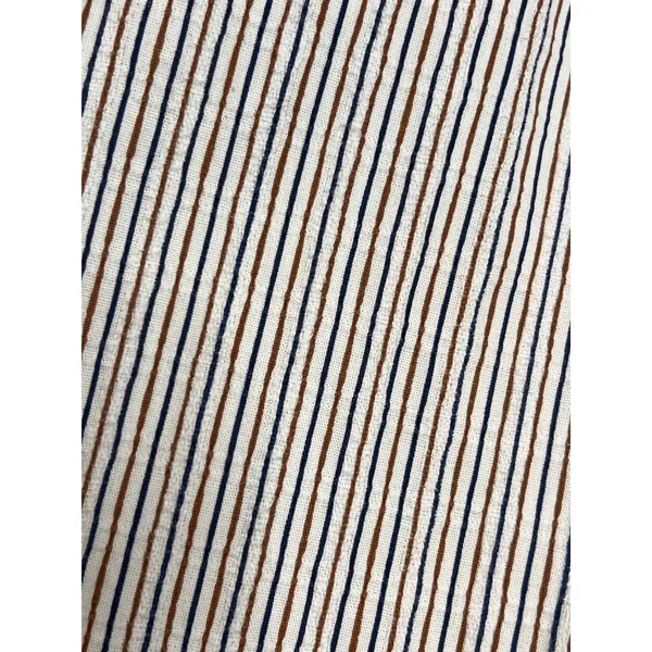 Thread & Supply Anita Striped Wide Leg Pants Size Small Cotton Drawstring - Image 12
