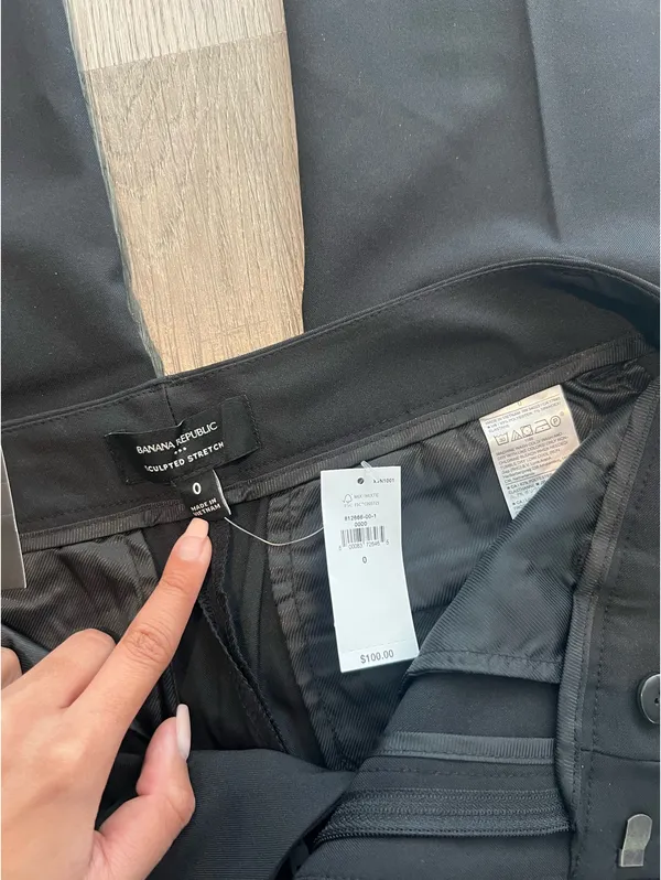 NWT Banana Republic High-Rise Bootcut Trousers - Image 3