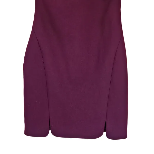 Cinq à Sept Jax Cutout Plum Mock Neck Bodycon Dress ASO Isabelle Lightwood 4 - Image 7
