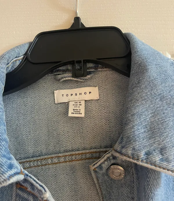 Topshop Denim Jacket - Image 3