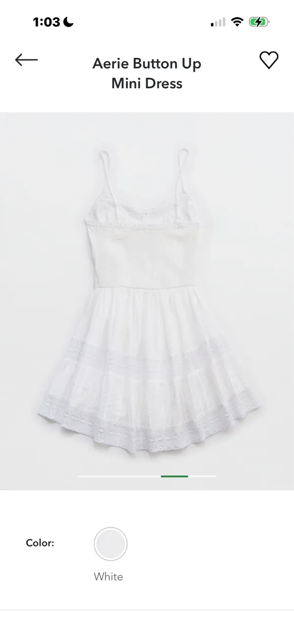 American Eagle White dress - Image 2