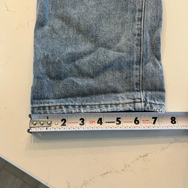 Pistola Presley High‎ Rise Relaxed Roller Jeans Size 27 - Image 10
