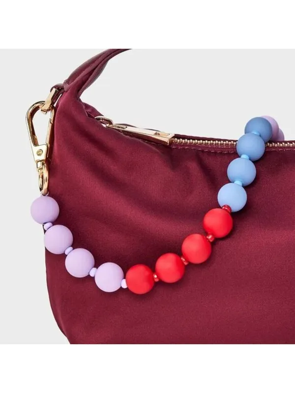 A New Day NWT Beaded Crossbody Strap with Phone Attachment Multicolor - Image 8