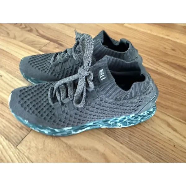 NOBULL Womens‎ Runners Sneakers Size DARK GREY WILD TIDE KNIT RUNNER 40.5 - Image 2