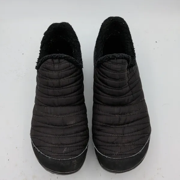 Merrell‎ Encore Ice 4 Womens 11 Black Quilted Suede Vibram Slip On Shoes J066950 - Image 3