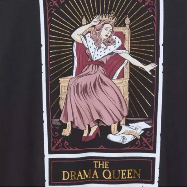 Torrid Drama Queen Classic Fit Tee Size 2 - Image 3