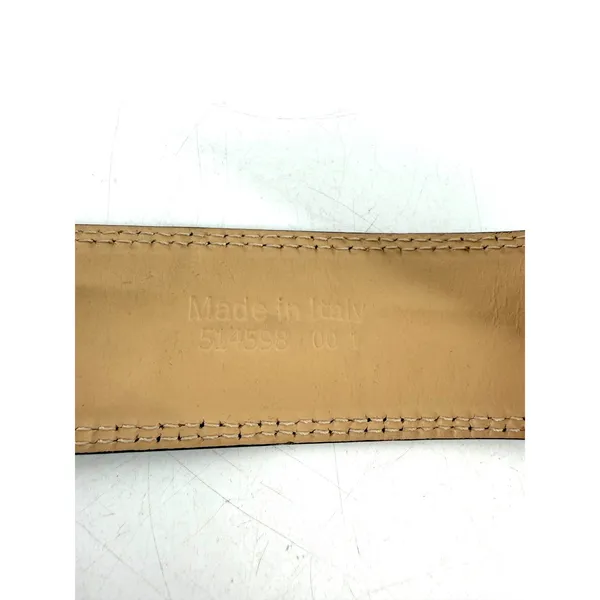 Banana Republic Belt Womens Medium Black Croc Leather Vintage Italian Y2K - Image 5