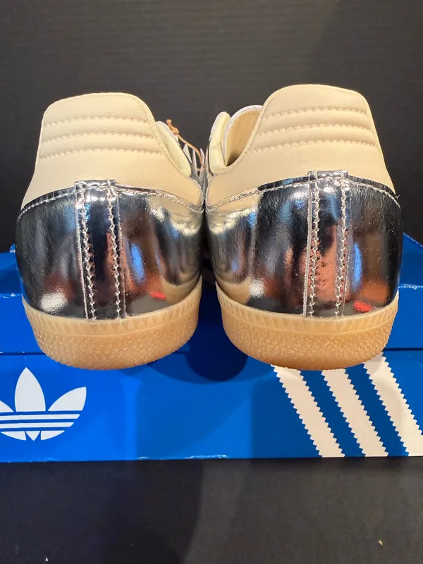 Adidas Samba OG metallic Silver 8.5W - Image 5