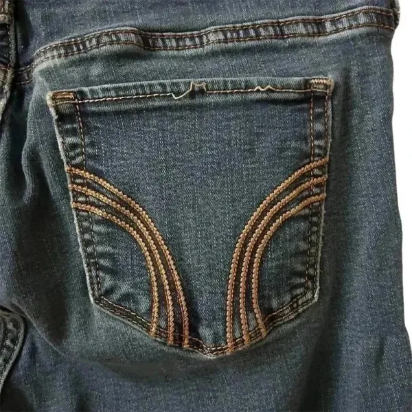 Hollister Women's Skinny Jeans Size 29 Blue Denim Mid‎ Rise Stretch - Image 10