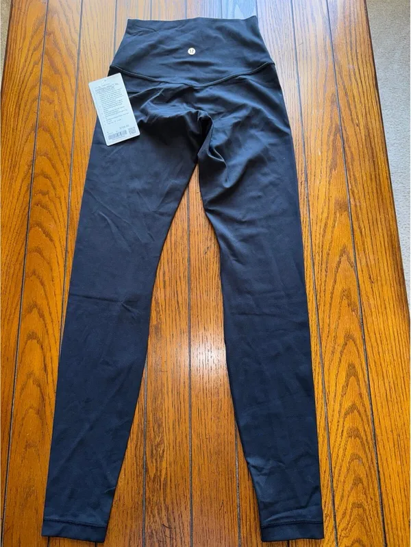 Lululemon Align No Line High Rise 28” Black Size 4 NWT - Image 2