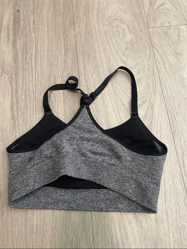 C9 by Champion Gray & Black Seamless Sports Bralette - Image 2