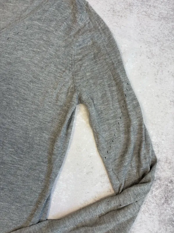 Lululemon Yin Time Boolux Long Sleeve in Heathered Medium Grey - Image 3