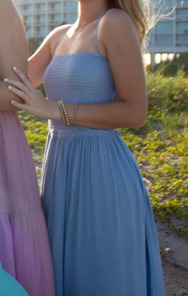 Light Blue Maxi Dress Size XS - Image 2