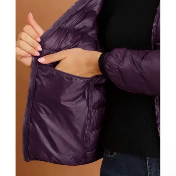 Women’s Allegra K Packable Puffer Jacket - Image 9