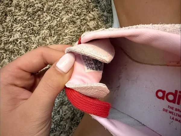 adidas Samba Suede Sneakers - Pink & Red - Image 4