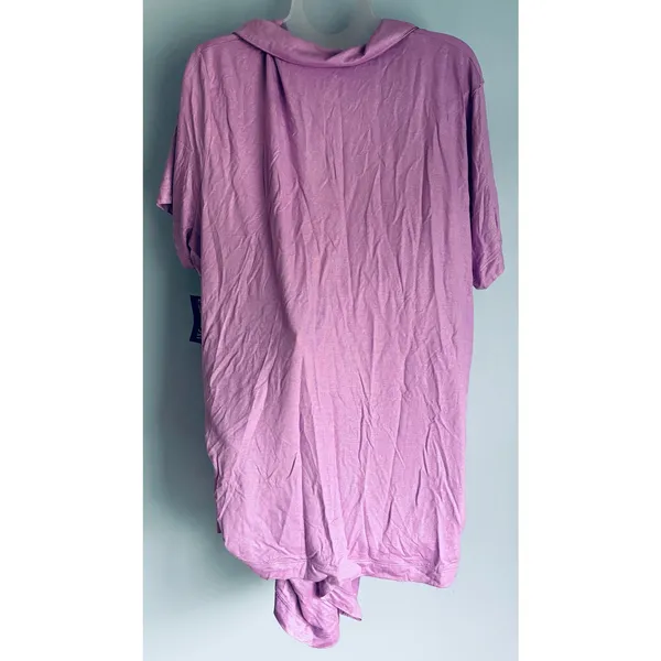 INC International Concepts Pajama Set Shorts Purple 2XL NWT - Image 7