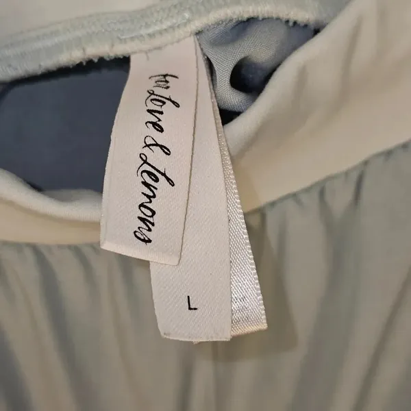 For Love & Lemons Womens Blue Running‎ Shorts Large - Image 3