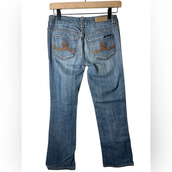 Seven7 Jeans Boot‎ Cut Blue Denim Women’s Size 25 Stretch - Image 7