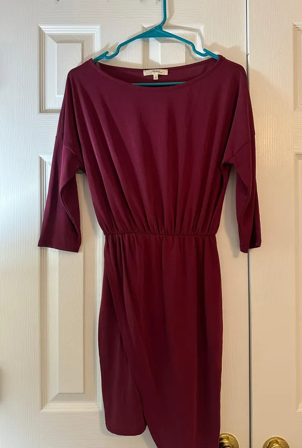 Cocktail Mini Dress Red - Image 2