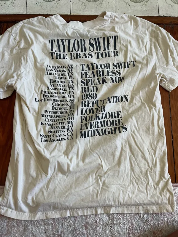 Eras Taylor Swift Tour T-Shirt - Image 2