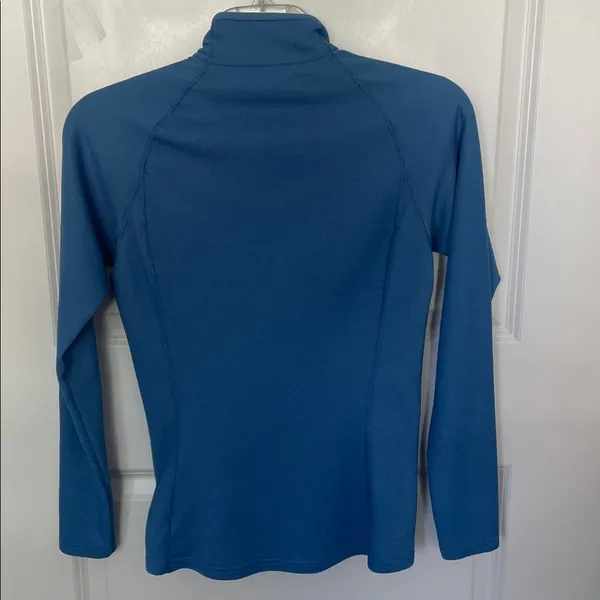 Patagonia Light Blue Quarter Zip Pullover Medium - Image 2