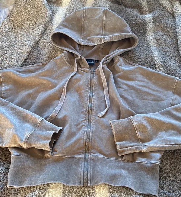 Mono B Brown Cropped Jacket - Image 2