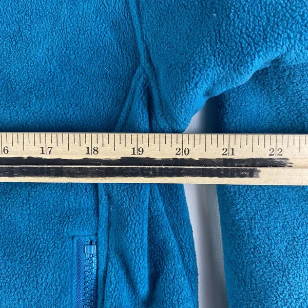 Vintage Columbia Jacket Womens Small Blue Full Zip Fleece Sweater Pocket‎ Ladies - Image 7