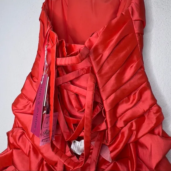 Vintage Mori Lee Strapless Formal Dress nwt - Image 7
