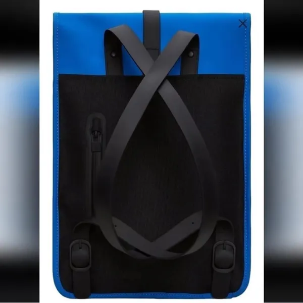 Rains Vibrant Blue Backpack - Image 4