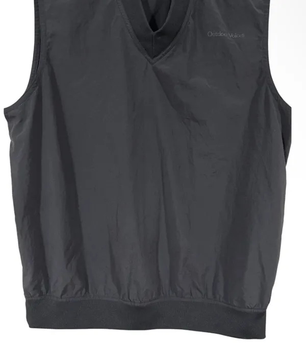 778 Outdoor Voices RecNylon V-Neck Vest Black Medium - Image 4